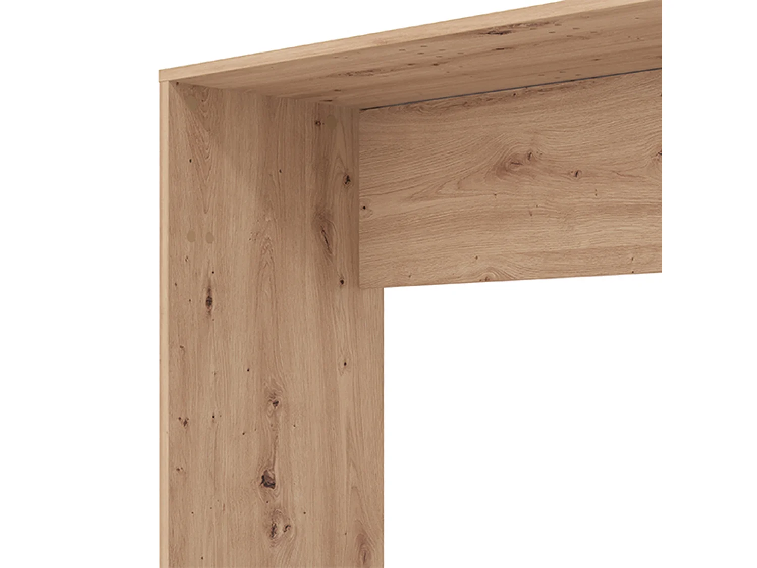 Scrivania Pichil, un Ripiano, 98x45x74h cm Marrone Rovere Nodi, Sfumatura Colore Struttura Rovere Nodi, Sfumatura Colore Ripiano Rovere Nodi