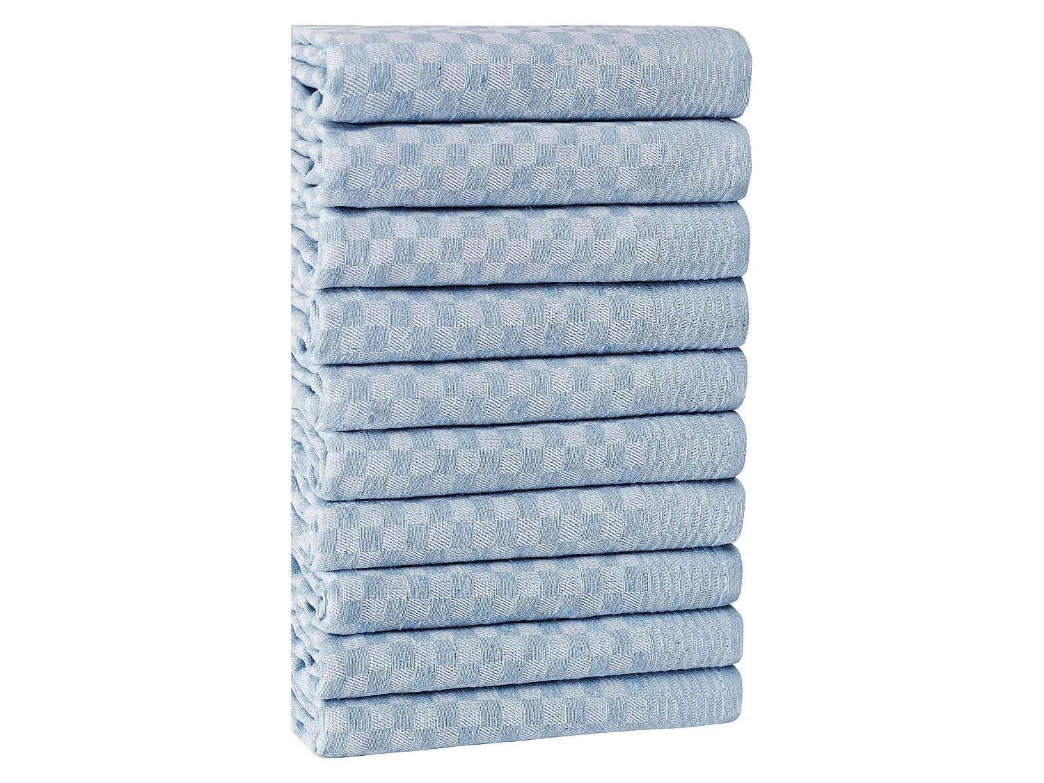 Strofinaccio Niga, Lavabile in Lavatrice si 40°, 40x60 cm Azzurro, 10 Pezzi