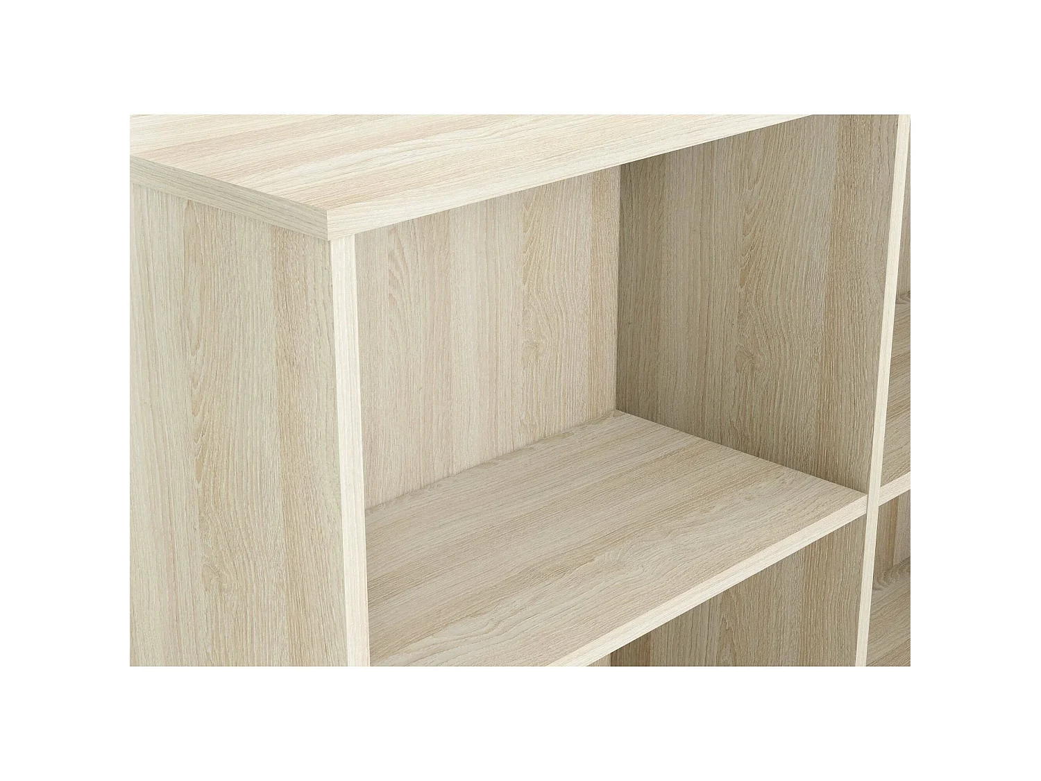 Bureau d'angle Kyarr, 100,7x111,9x76,7h cm, Blanc