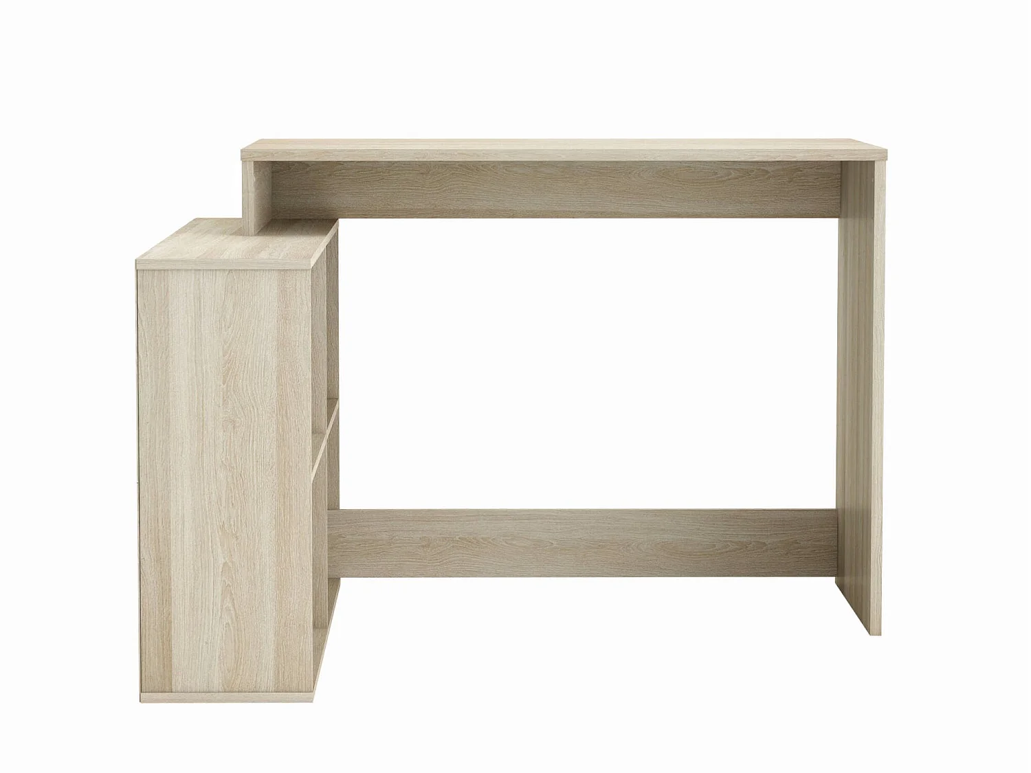 Bureau d'angle Kyarr, 100,7x111,9x76,7h cm, Blanc