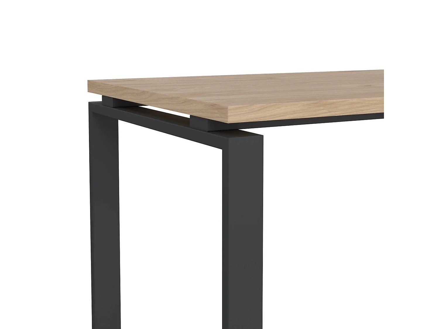 Scrivania Arignano, Materiale Struttura in Legno Nobilitato, 60x150x75.6h cm Grigio