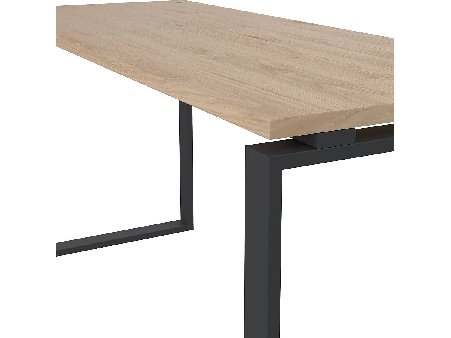 Scrivania Arignano, Materiale Struttura in Legno Nobilitato, 60x150x75.6h cm Grigio