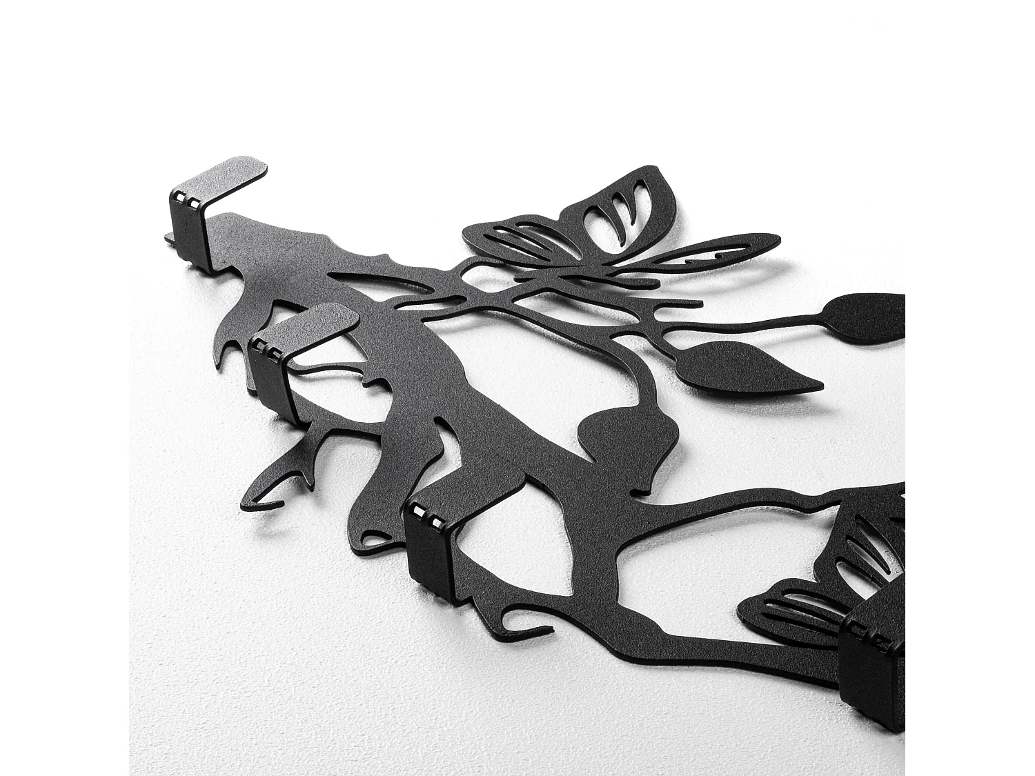 Quadro Moka, Materiale Struttura in Metallo, 60x24h cm Nero,