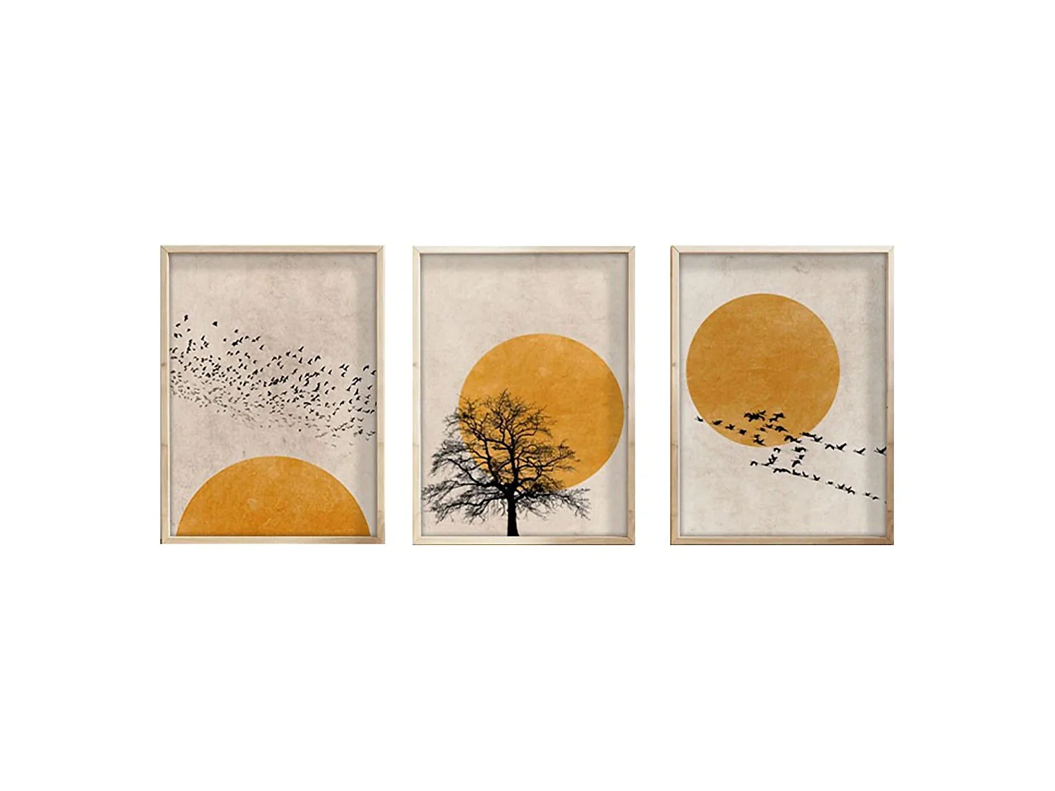 Tableau Menorika, Structure Bois Nobilité, 50x70h cm Multicolore,