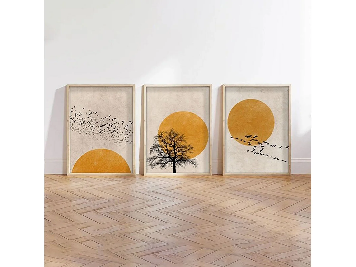 Tableau Menorika, Structure Bois Nobilité, 50x70h cm Multicolore,