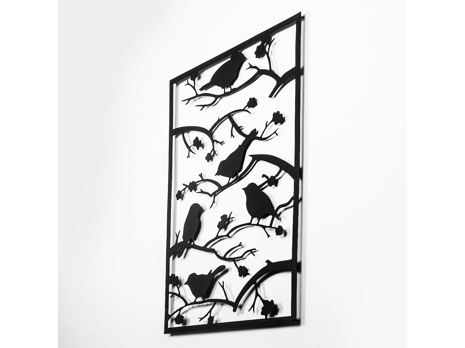 Cadre Moseri, Structure Métallique, 47x66h cm Noir,
