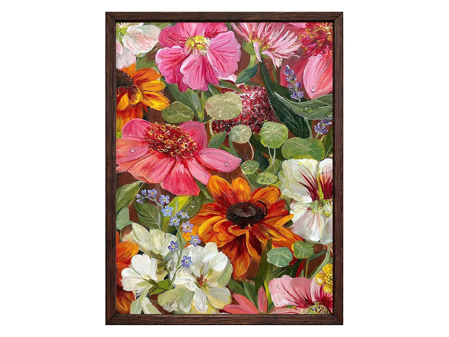 Tableau Melarelo, Structure en Bois Nobilité, 33x48h cm Multicolore,