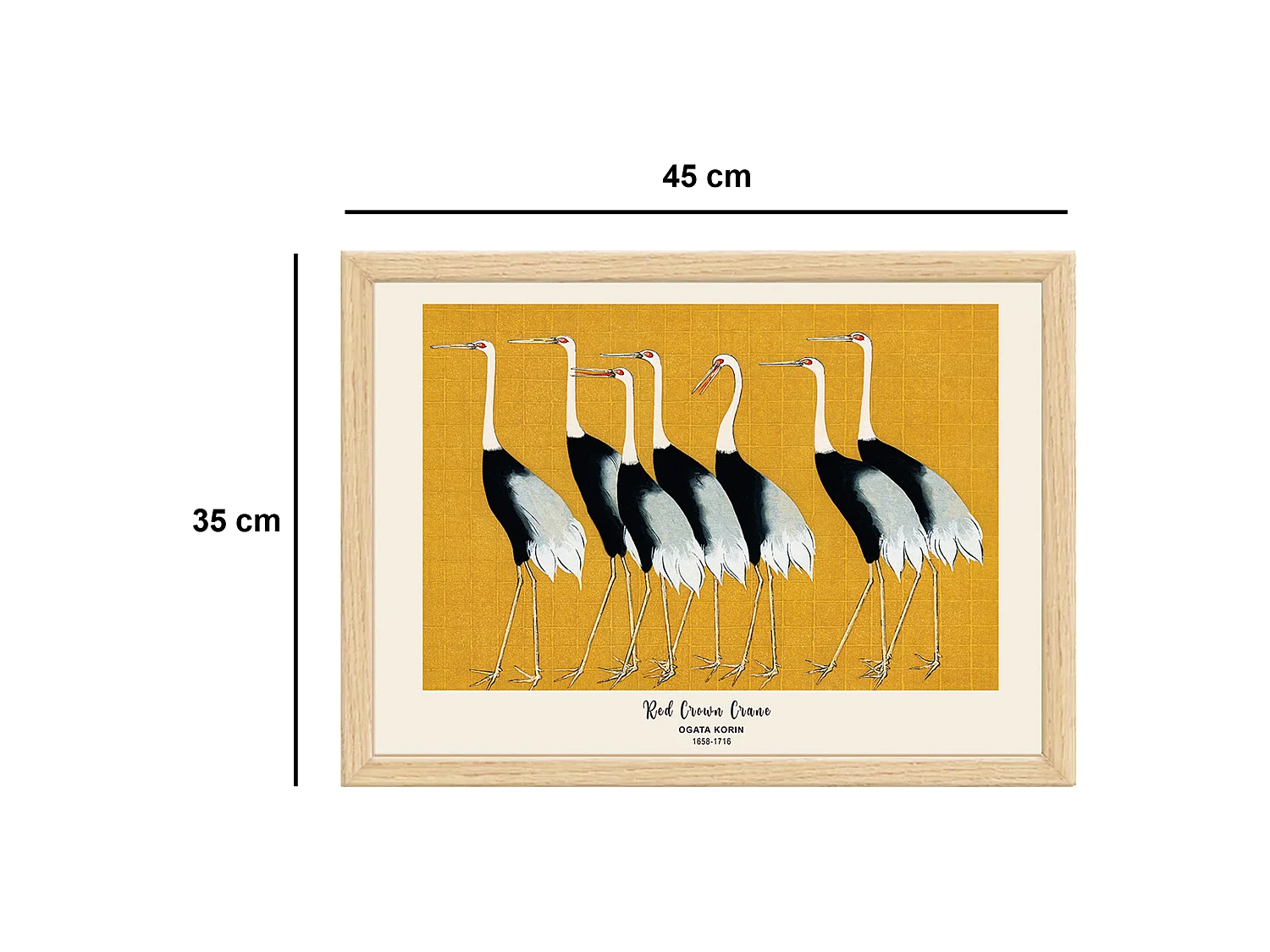 Tableau Mevanasi, structure en tissu, 35x45h cm multicolore, structure en bois noble