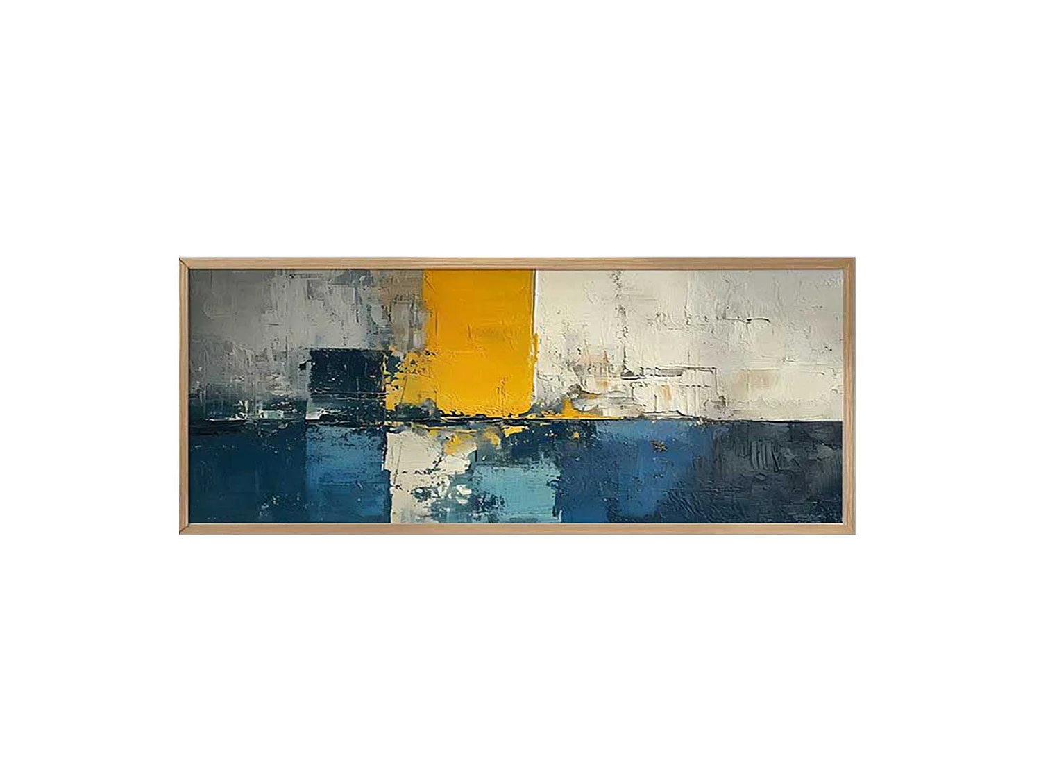 Tableau Mirisoro, Structure en Bois Nobles, 50x120h cm Multicolore,