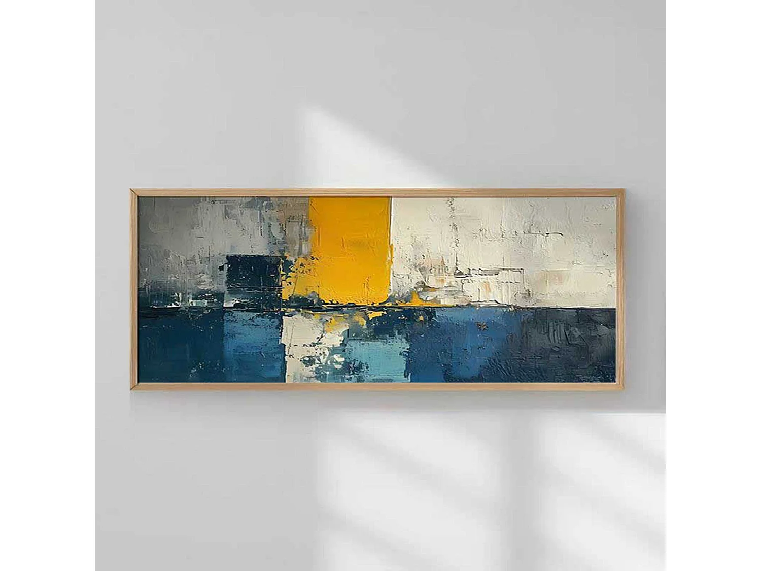 Tableau Mirisoro, Structure en Bois Nobles, 50x120h cm Multicolore,