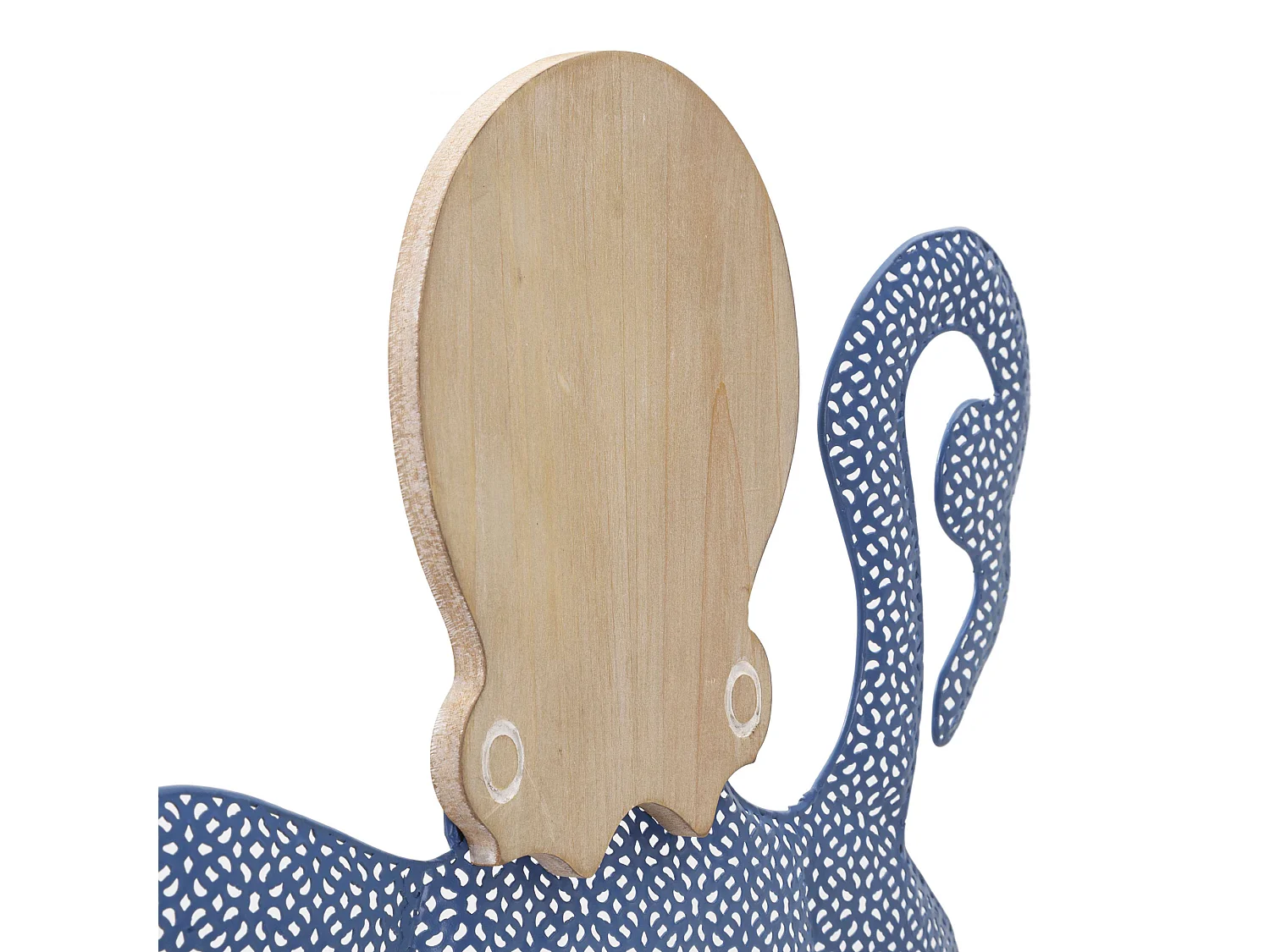 Cadre Gildo, Métal, 41x57h cm bleu, Bois Revêtu, Teinte Structure Chêne