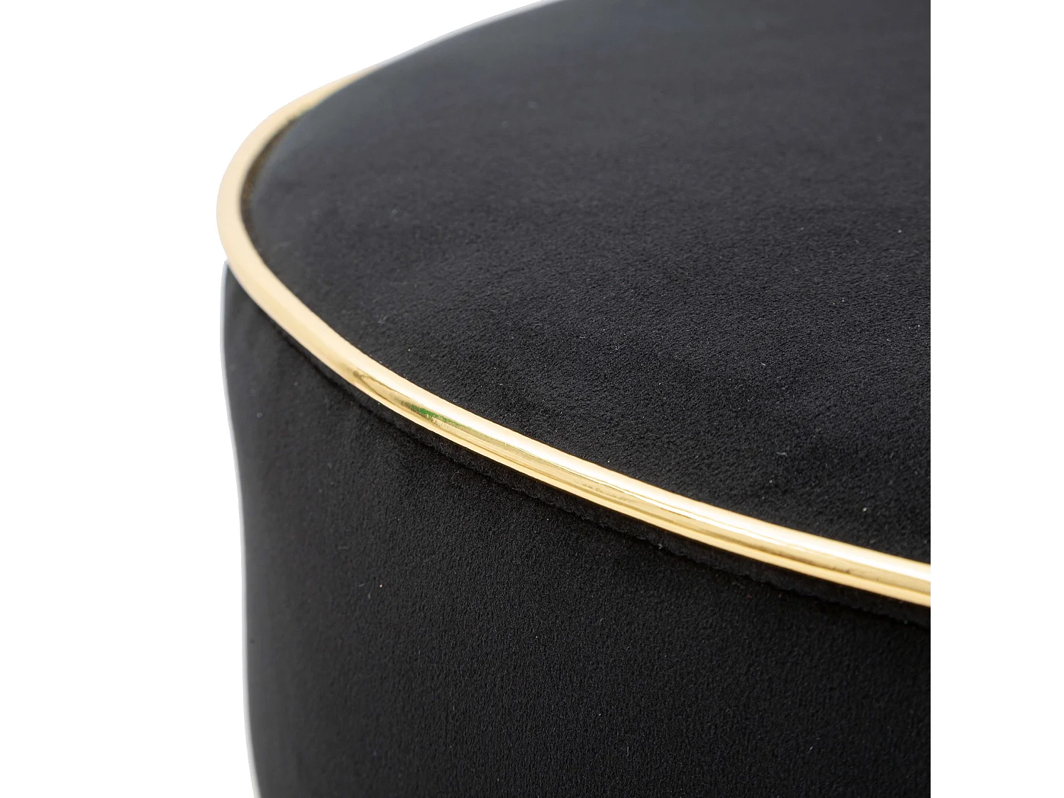 Sgabello Tupiza, Imbottito, 46x48x96h cm Nero, Rivestimento in Velluto, Materiale Struttura in Legno