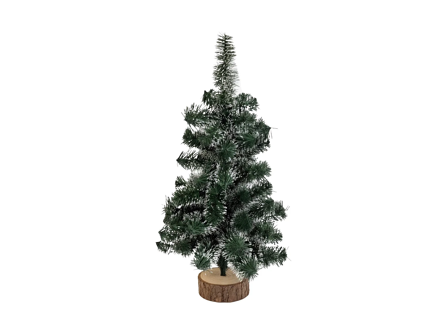 Albero di Natale Todina, Ignifugo si Plastica, no Legno Made in Italy, 75h cm Verde, Base Inclusa, Materiale Struttura in Legno Massello