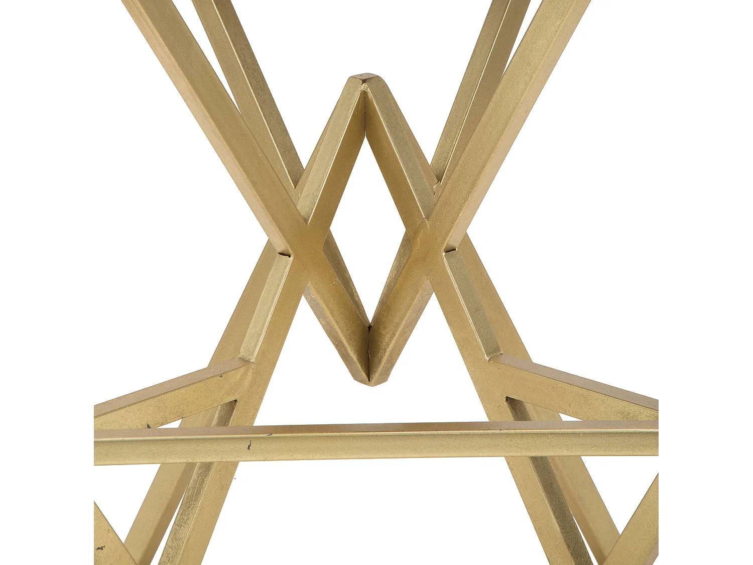 Sgabello Datipa, rembourré, 40x40x75h cm noir, structure en or, métal