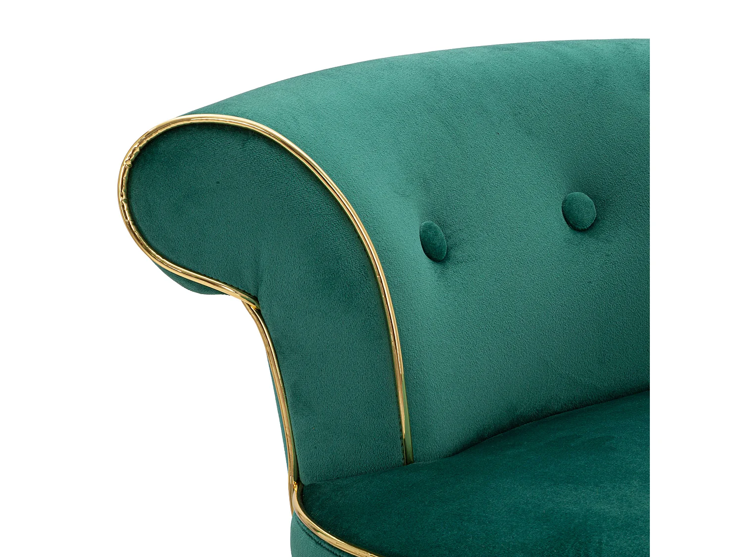 Sgabello Tupiza, Imbottito, 46x48x96h cm Verde, Rivestimento in Velluto, Materiale Struttura in Legno