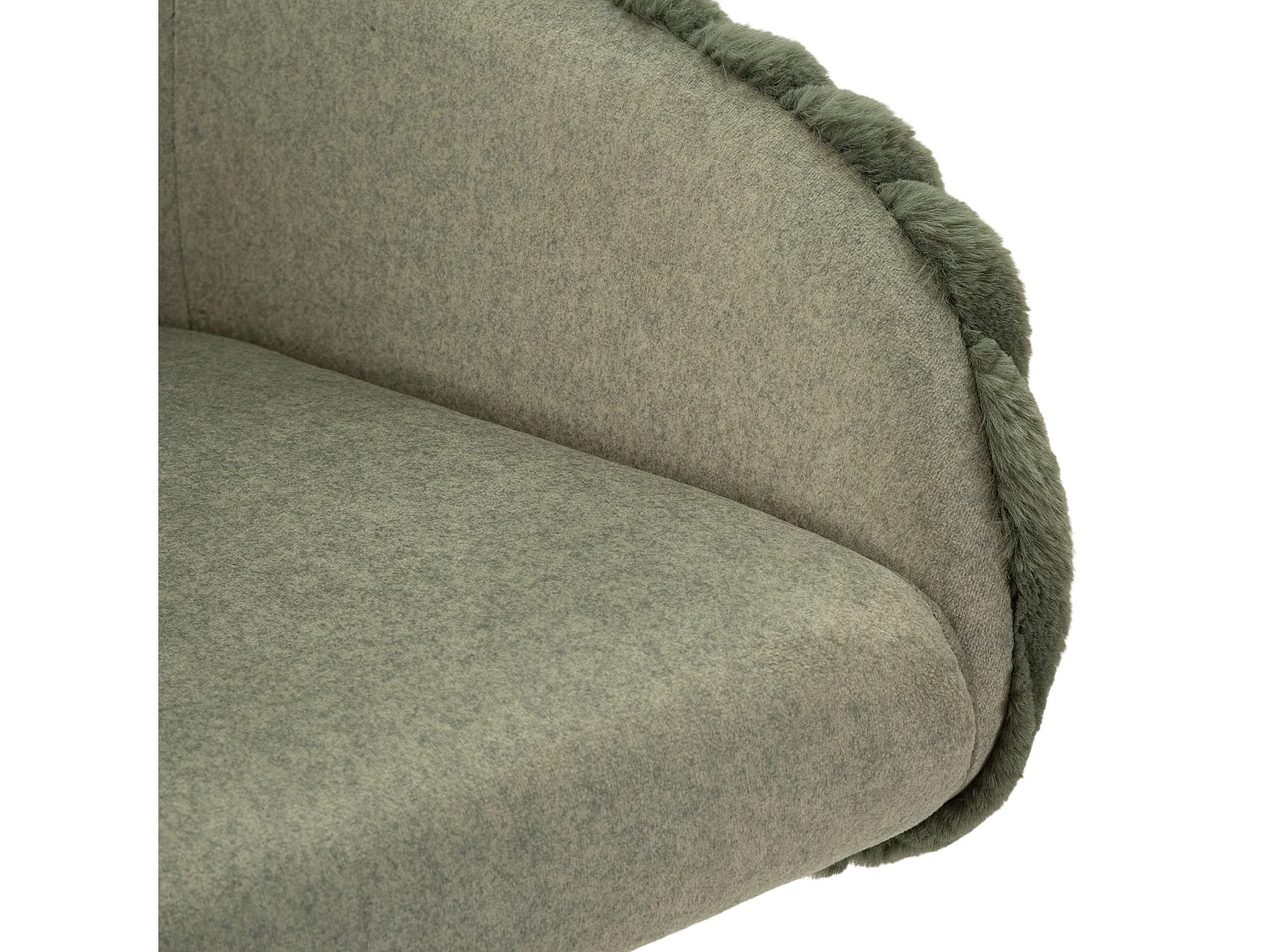 Sgabello Spiti, Imbottito, 52x46x111h cm Verde, set da 2 con Schienale, Materiale Struttura in Legno Nobilitato