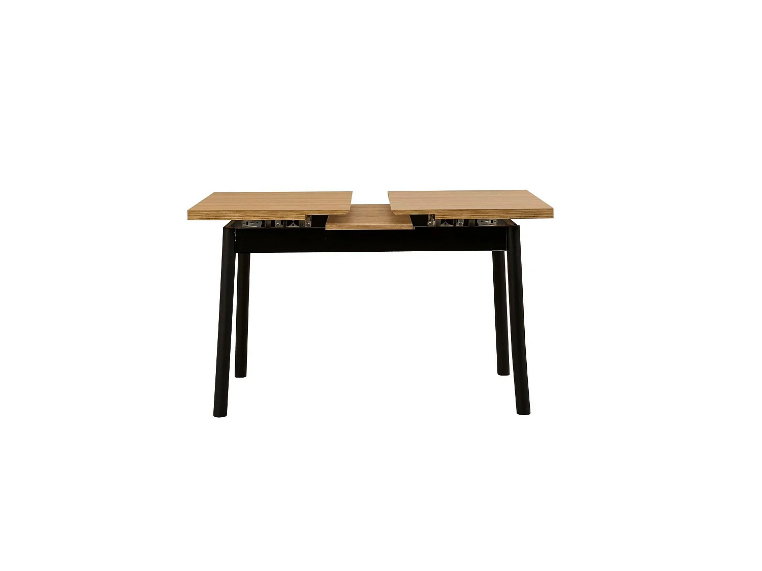 Tavolo Allungabile Pherkad, Allungabile, 75x153x75h cm Nero