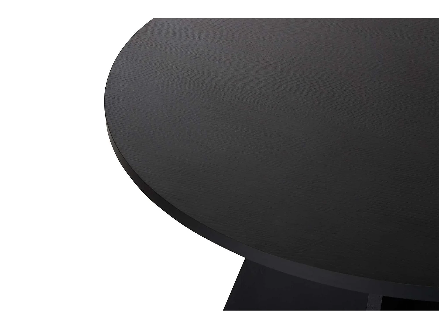 Tavolo Fisso Racale, 4 Posti, 120x120x75h cm Nero, Forma Rotondo, Peso Supportato 60 kg