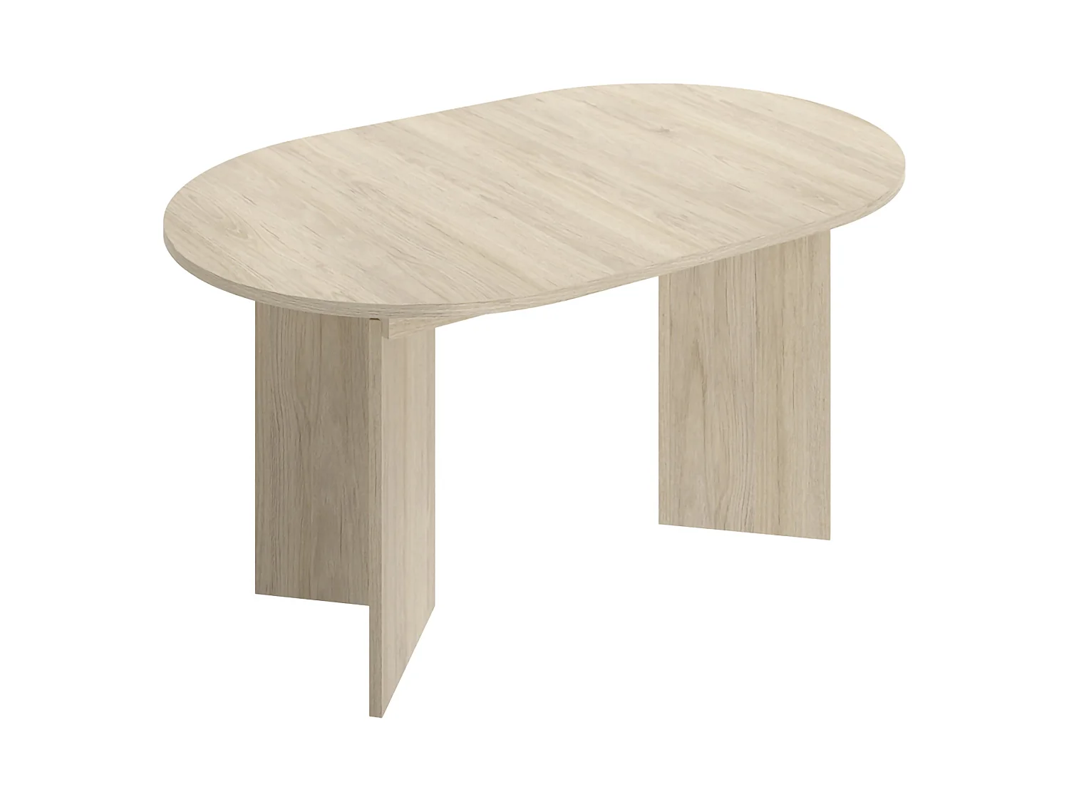 Table Extensible Espanola, 6 Places, 90x140x76h cm Chêne Marron, Extensible, Mécanisme Extension Allonge Centrale