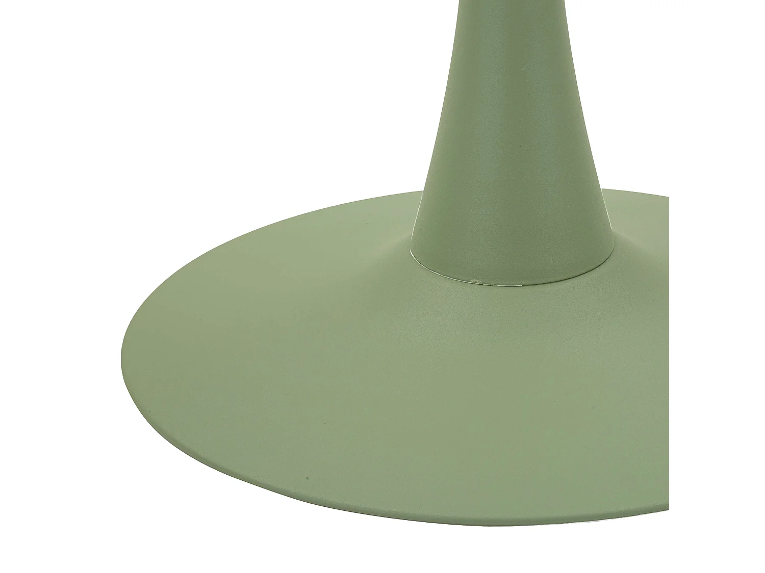 Tavolo Fisso Leh, 2 Posti, 60x60x106h cm Bianco Crema, Forma Rotondo, Sfumatura Colore Struttura Crema