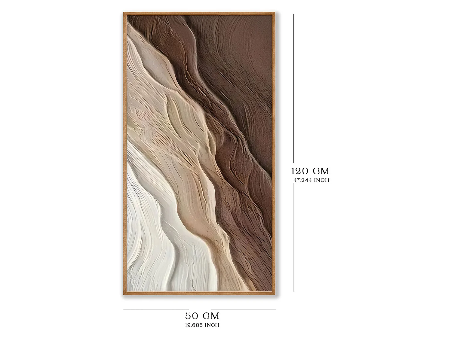 Tableau Minileka, Structure en Bois Nobilité, 120x50h cm Multicolore,