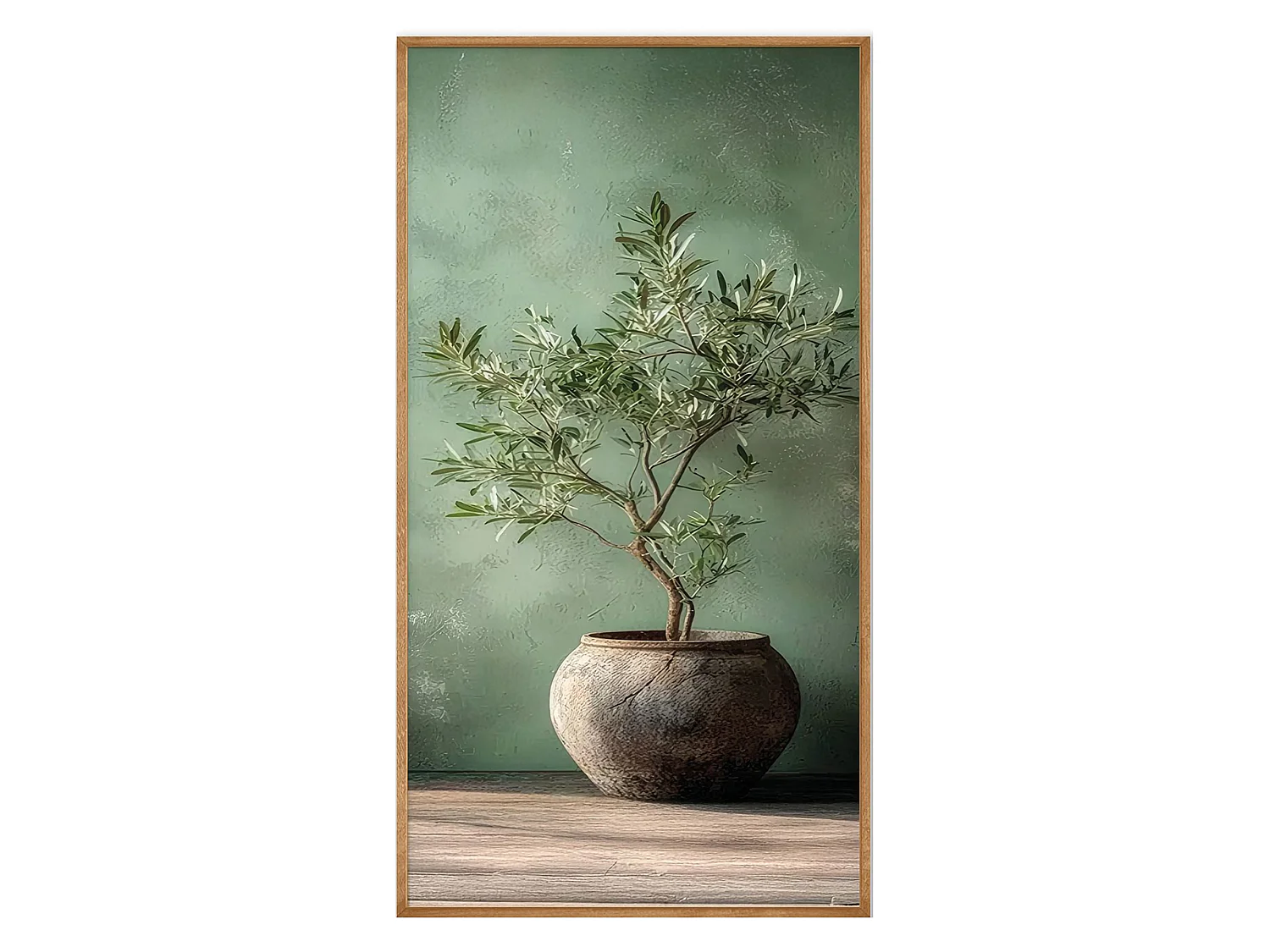 Cadre Mipa, Structure en Bois Noblesse, 120x50h cm Multicolore,