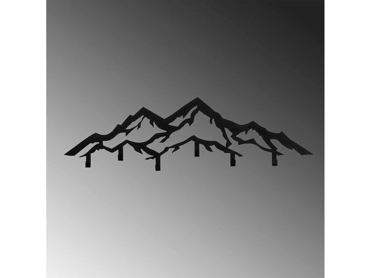 Quadro Motita, Materiale Struttura in Metallo, 80x4h cm Nero,