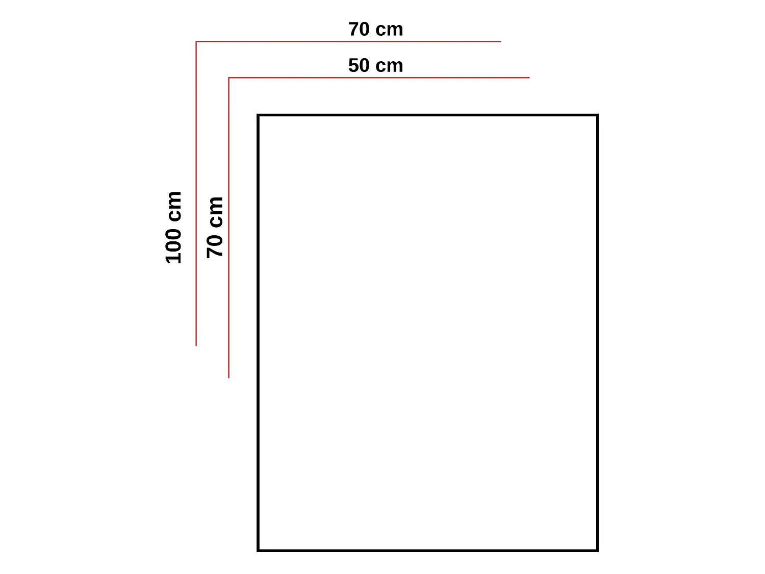 Tableau Nega, Structure en Tissu, 70x100h cm Multicolore, Bois Nobles, Structure en Bois Nobles