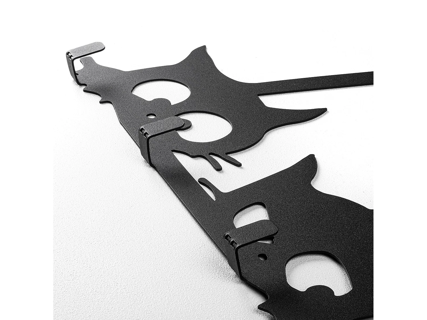 Quadro Molegaro, Materiale Struttura in Metallo, 60x37h cm Nero,