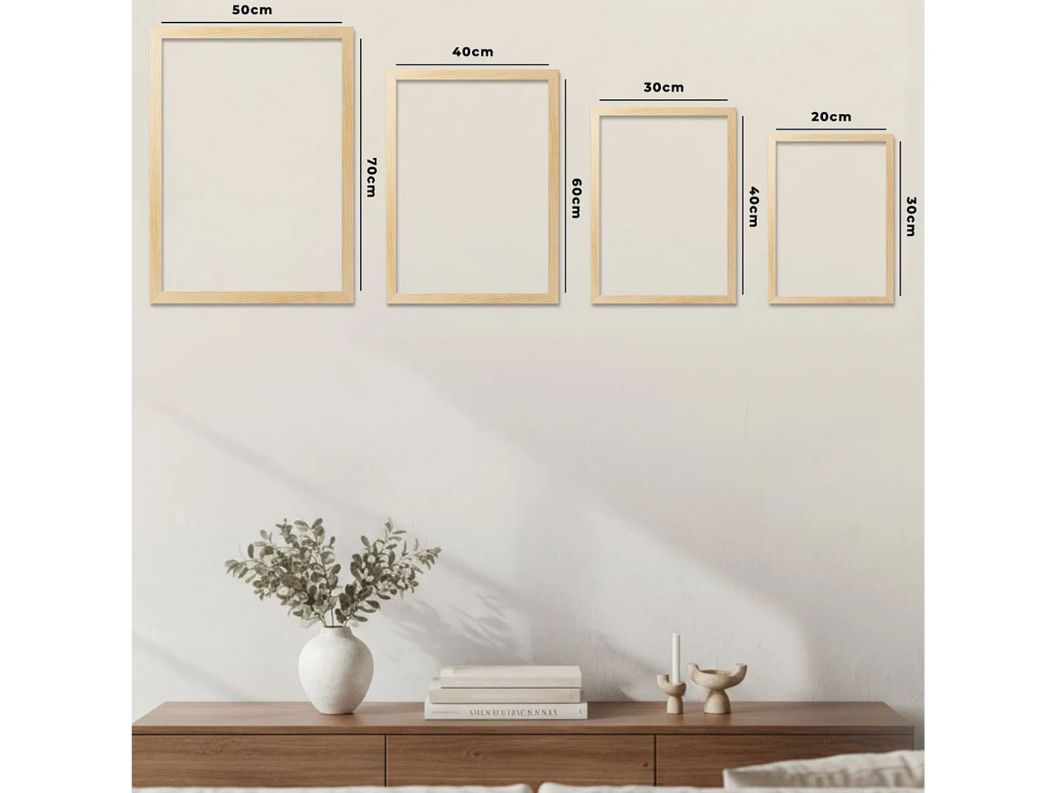 Tableau Mepamano, Structure en Bois Mélaminé, 50x70h cm Multicolore,