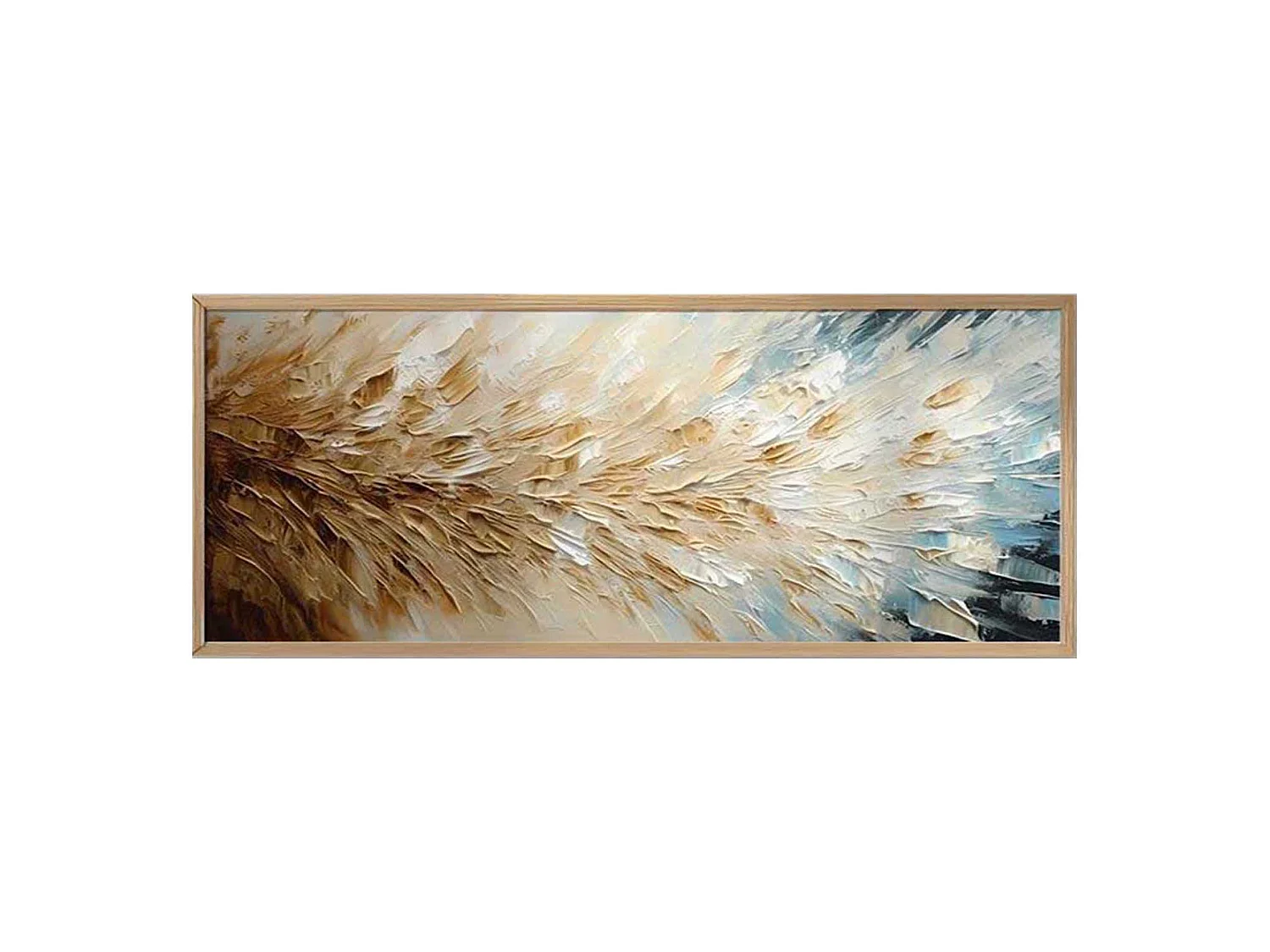 Tableau Mirevalo, Structure en Bois Nobilité, 50x120h cm Multicolore,