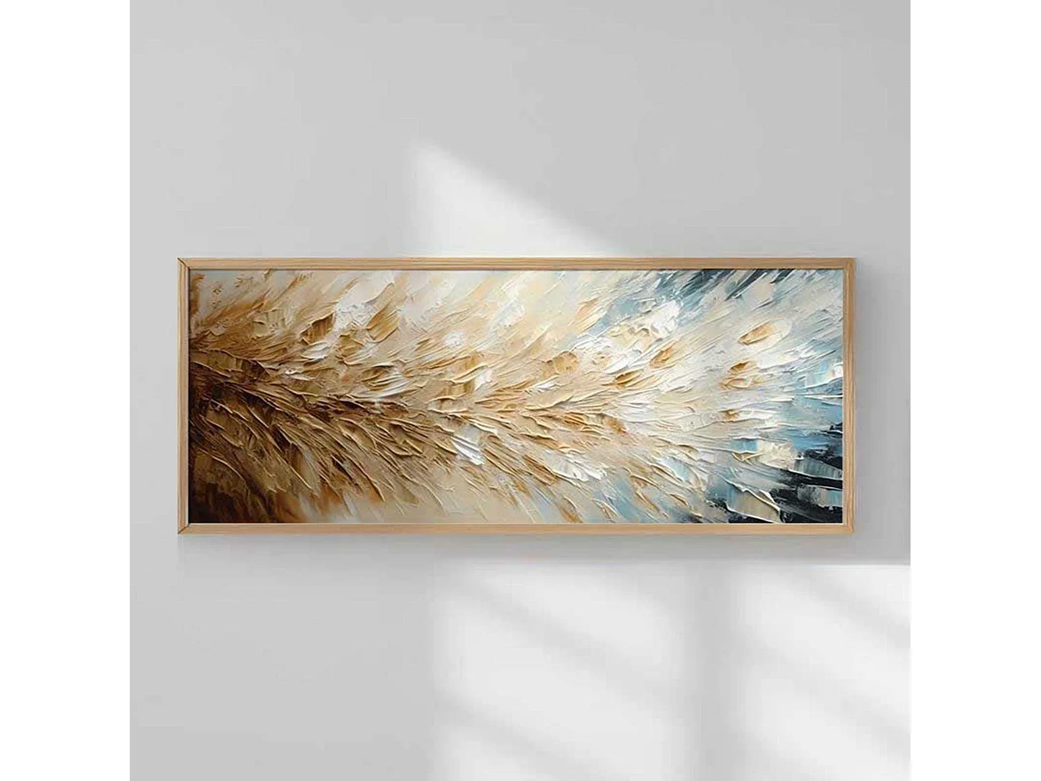 Tableau Mirevalo, Structure en Bois Nobilité, 50x120h cm Multicolore,