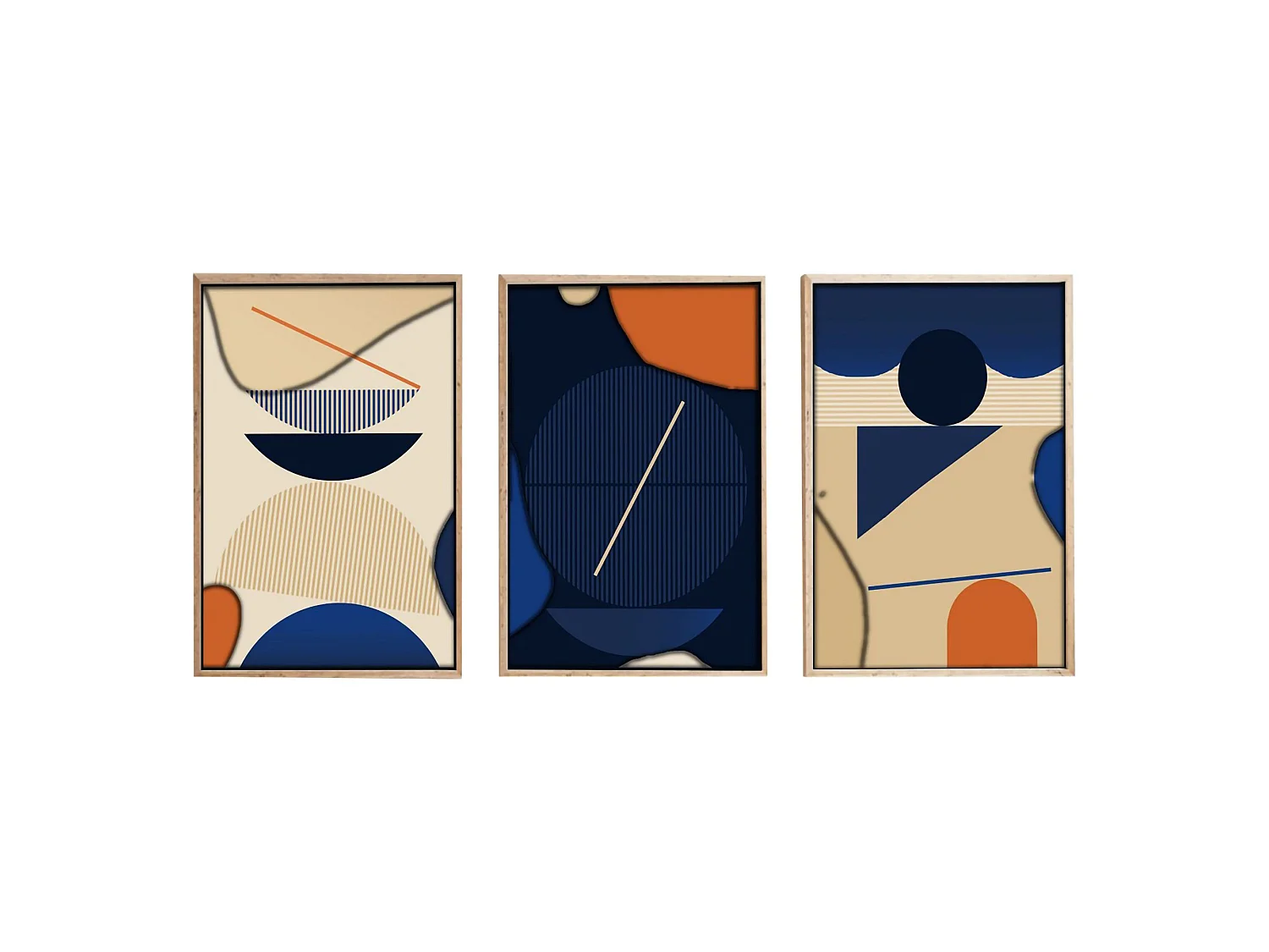 Quadro Meravane, Materiale Struttura in Legno Nobilitato, 50x70h cm Multicolore,