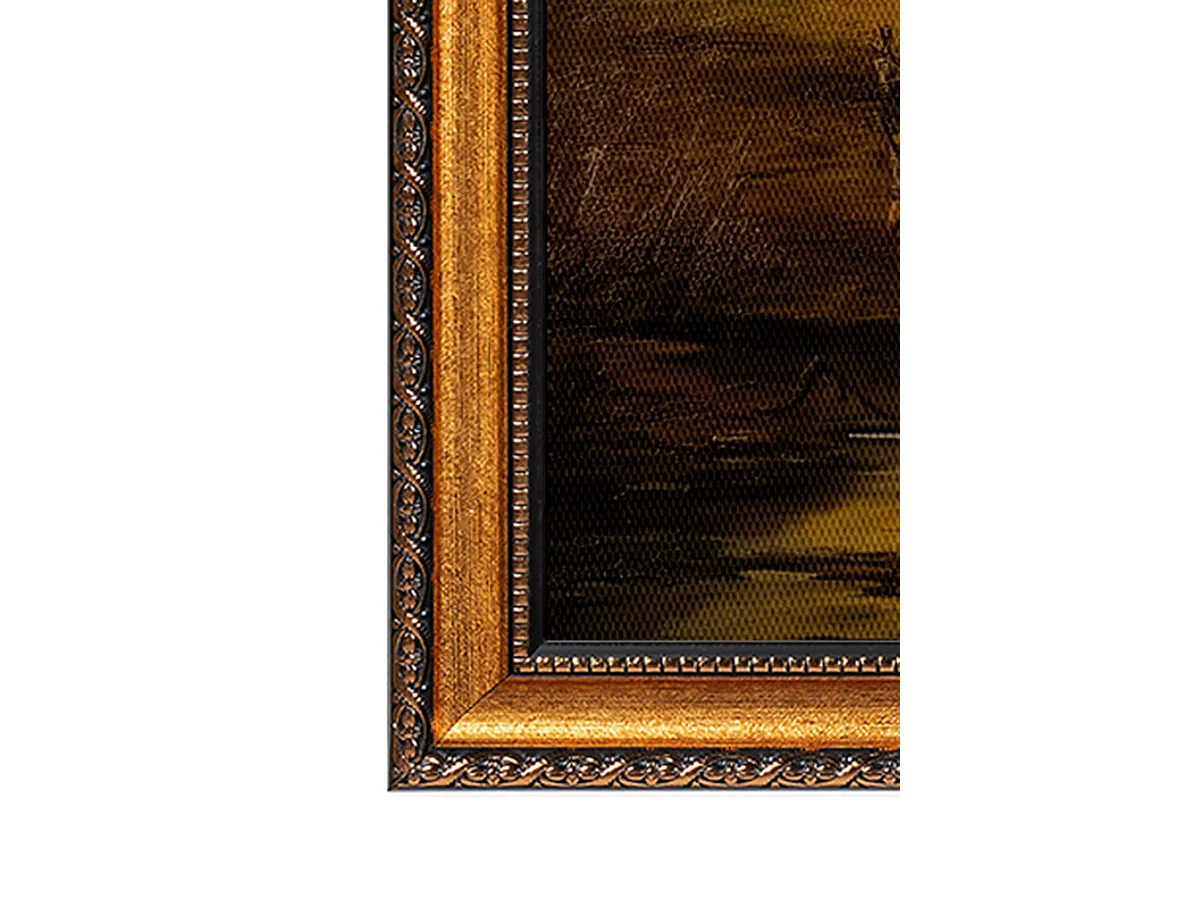Tableau Narega, Structure en tissu, 40x60h cm Multicolore, Bois Noble