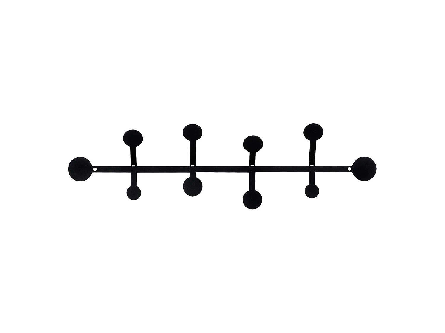 Quadro Monometi, Materiale Struttura in Metallo, 70x22h cm Nero,