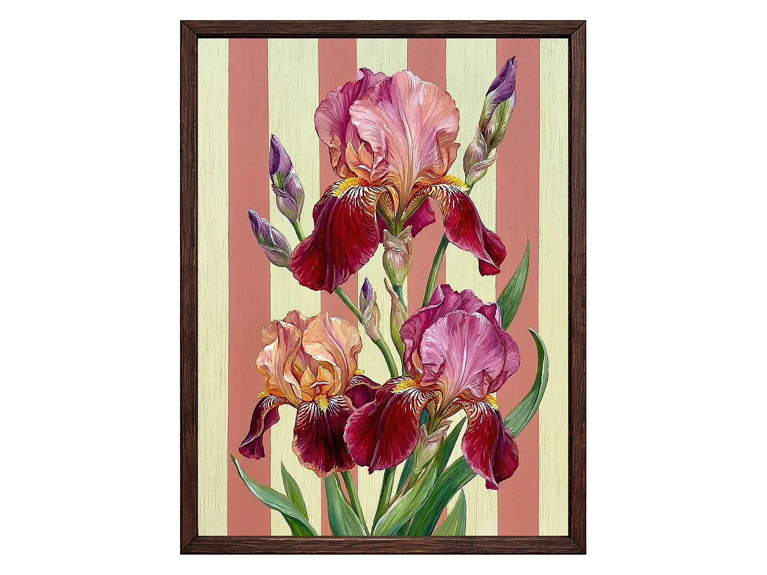 Tableau Melaripa, Structure en Bois Noblesse, 33x48h cm Multicolore,
