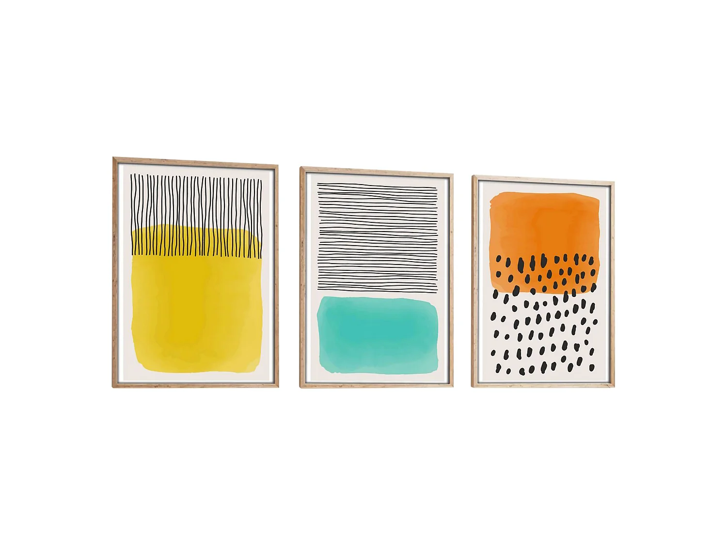 Cadre Mepa, Structure en bois mélaminé, 50x70h cm Multicolore,