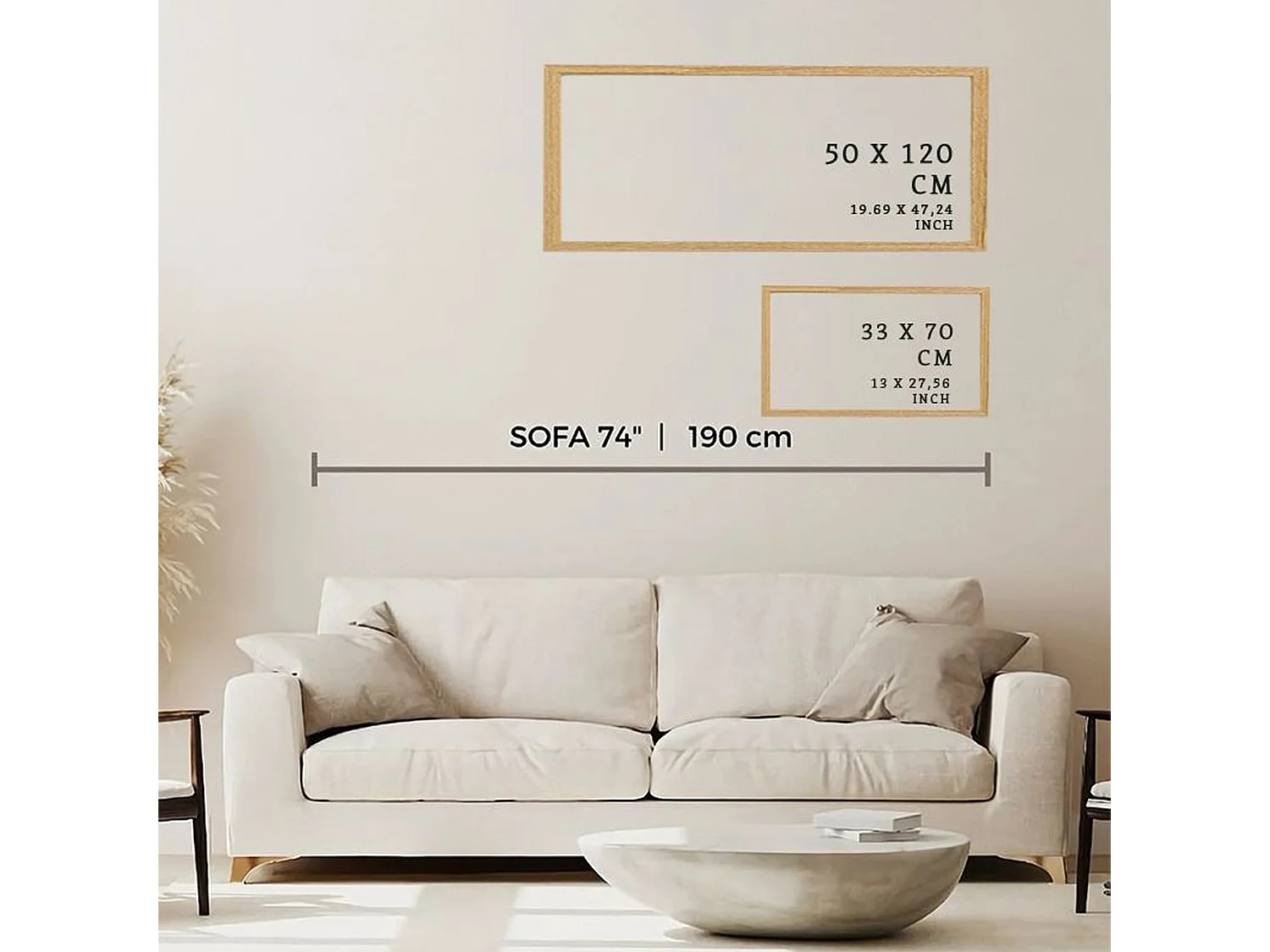 Tableau Misola, Structure en Bois Nobilité, 50x120h cm Multicolore,