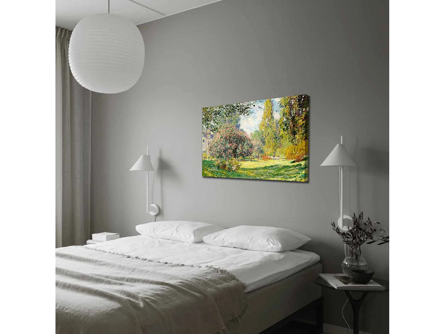 Tableau Nemirito, Structure en Tissu, 70x100h cm Multicolore, Bois Nobilité, Structure en Bois Nobilité