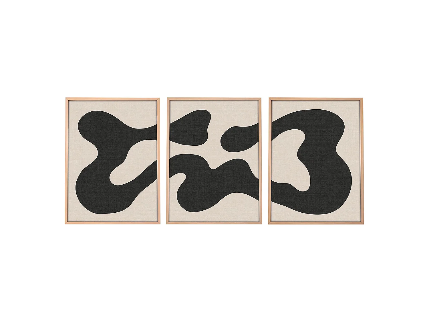 Cadre Menire, Structure en Bois Nobilisé, 50x70h cm Multicolore,