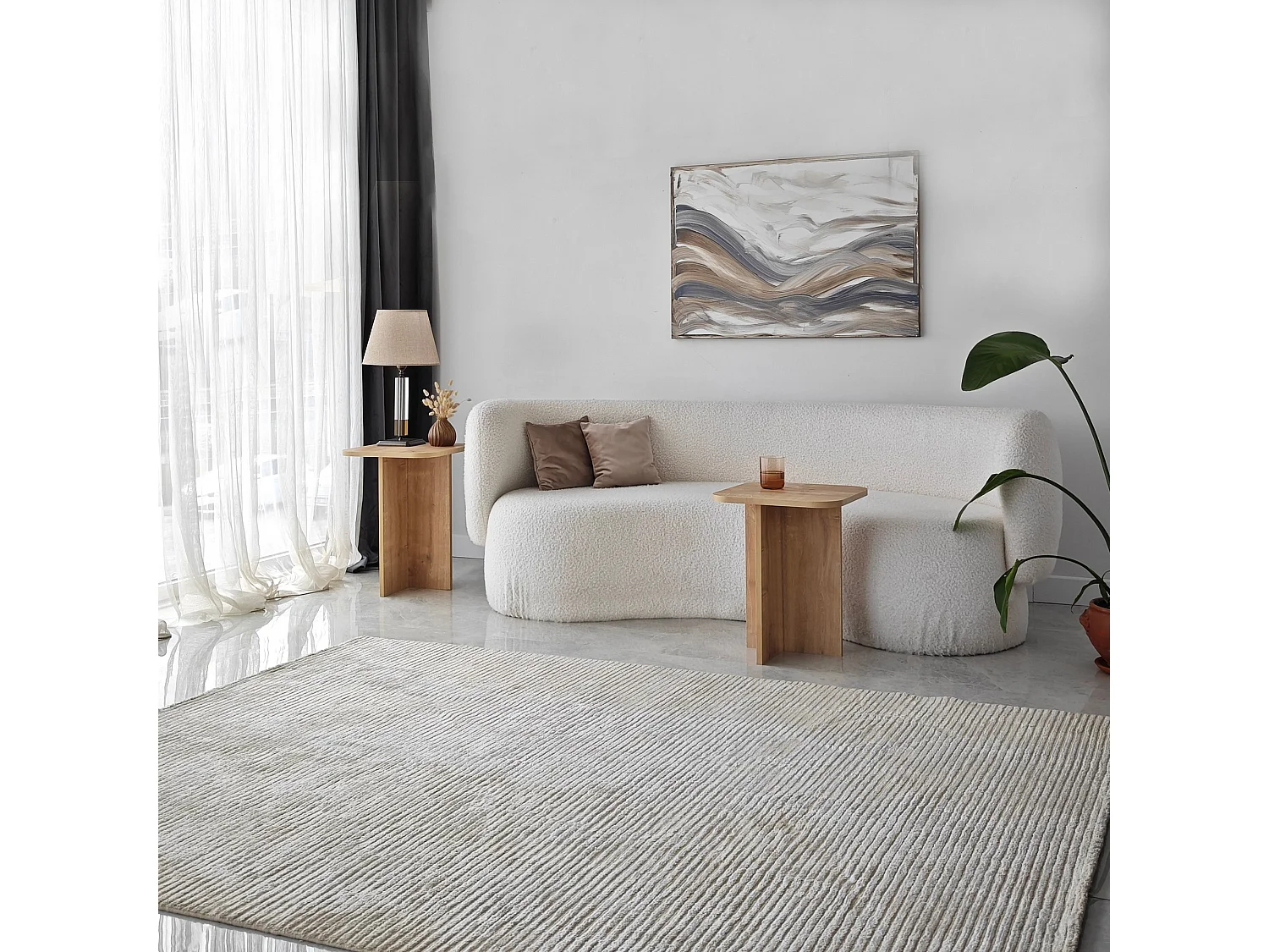 Tavolino da Salotto Meduno, Modulabile, 40x40x50h cm Marrone Rovere, Forma Quadrato, Sfumatura Colore Ripiano Rovere
