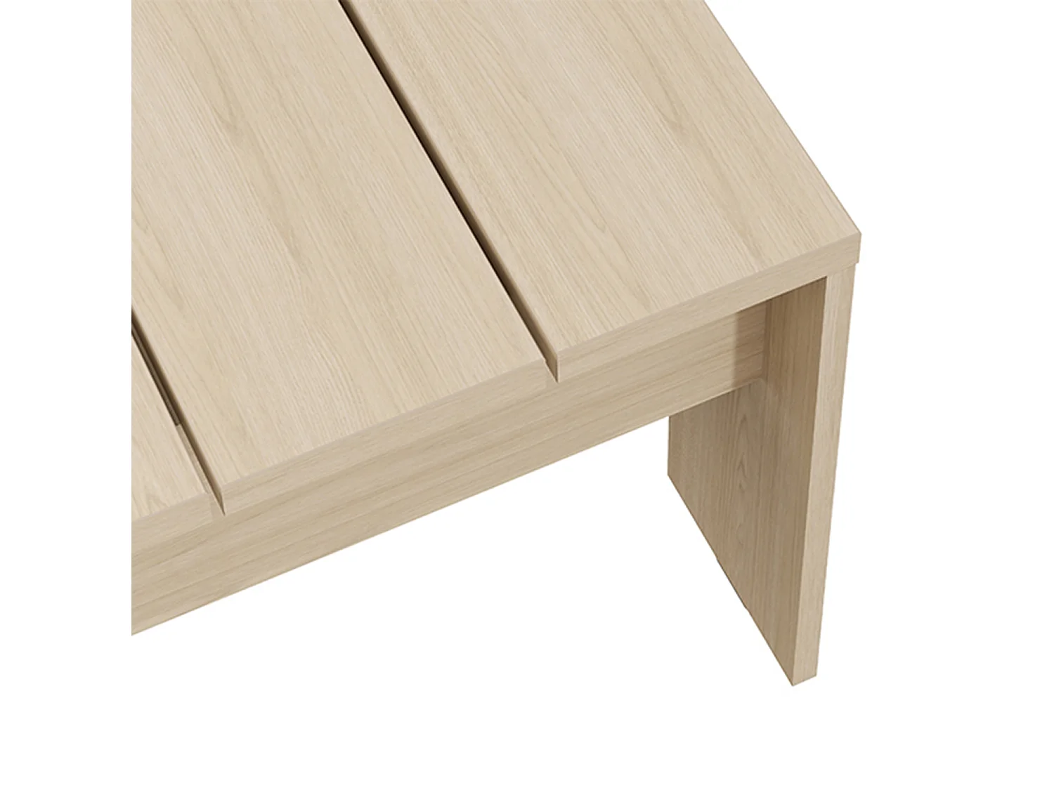 Tavolino da Salotto Bertona, Forma Rettangolare, 120x67x43h cm Marrone Rovere, Colore Ripiano Marrone, Sfumatura Colore Struttura Rovere