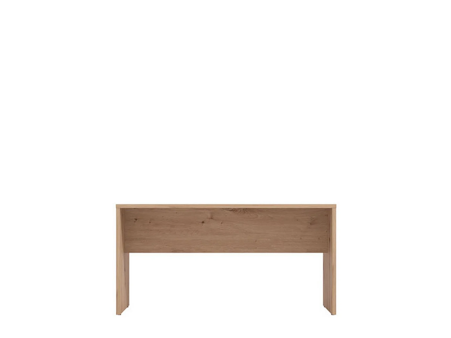 Tavolino da Salotto Formia, con Piedini, 90x50x46h cm Marrone Rovere Nodi, un Vano, Forma Rettangolare