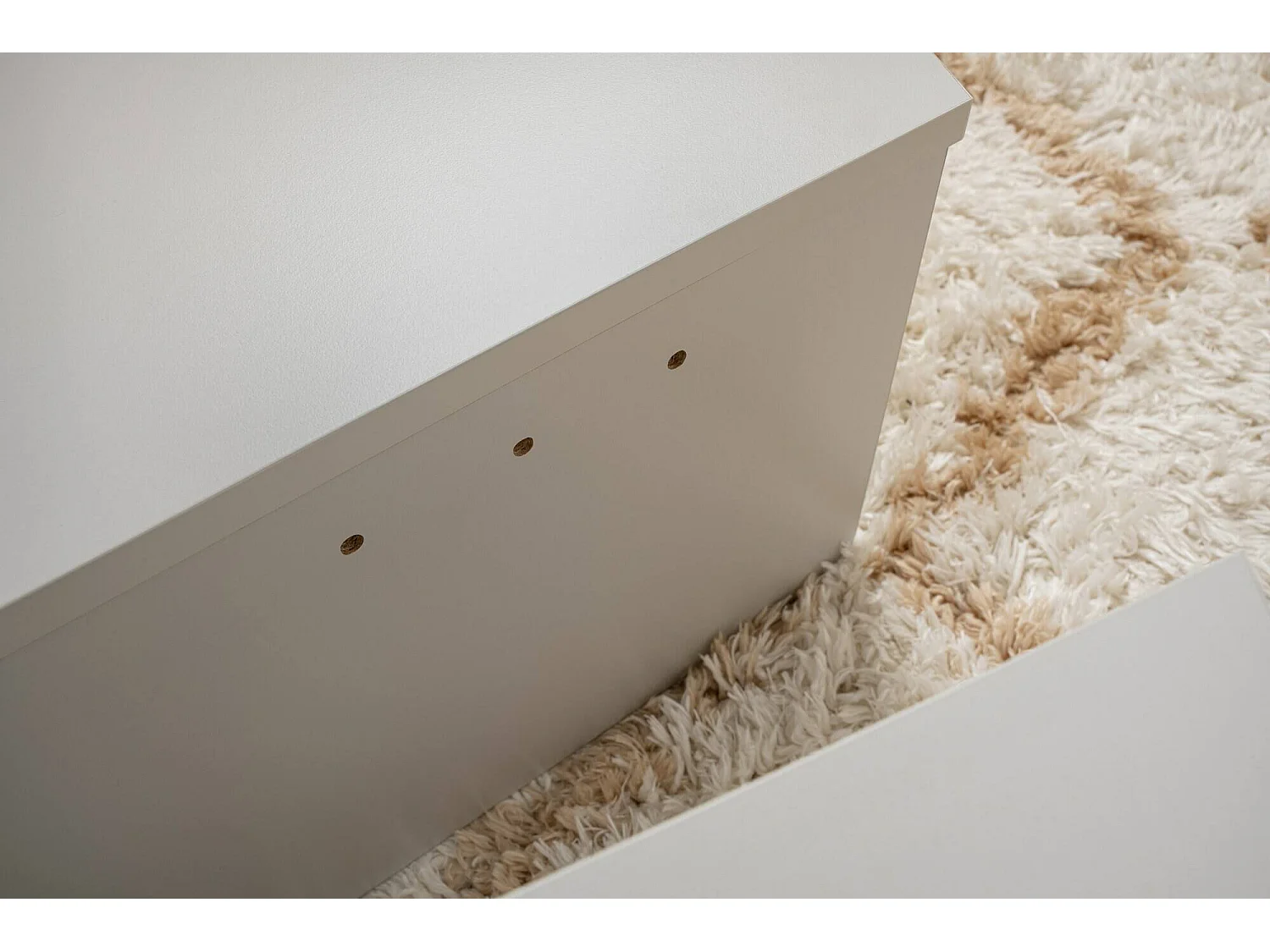 Salontafel Mansue, Max. draaggewicht 15 kg, 90x60x35h cm grijs, ovale vorm, blad van gemelamineerd hout