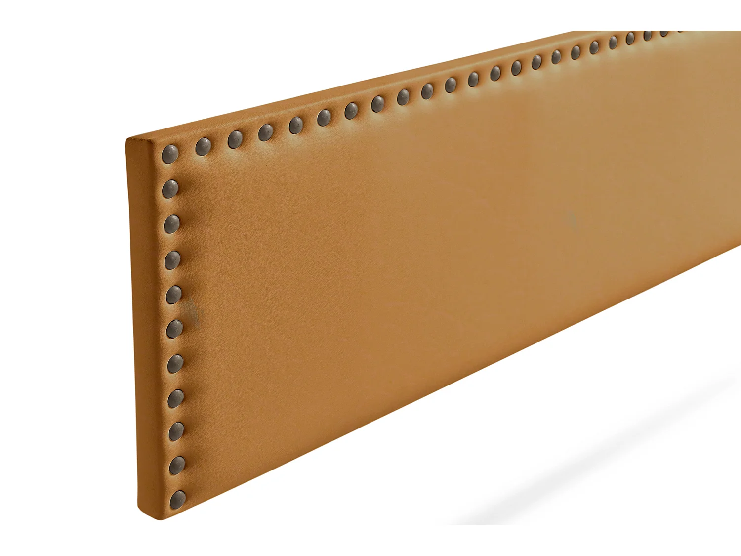 Hoofddeel Bekleed MODENA Kunstleer 100x55x8 cm - Lichtbruin - Moonia