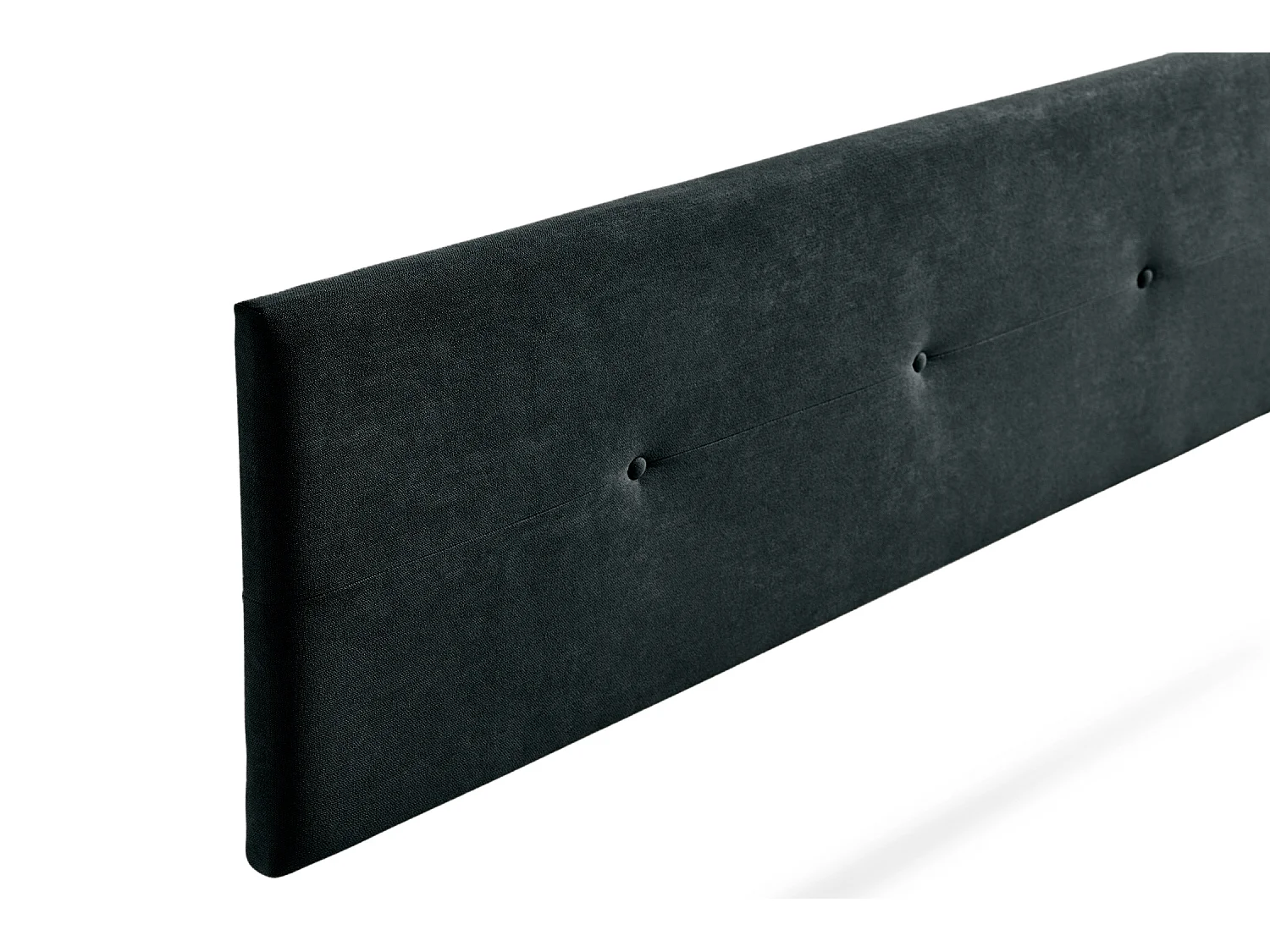 Hoofddeel Bekleed NAPOLI Acualine 100x50x5 cm - Zwart - Moonia