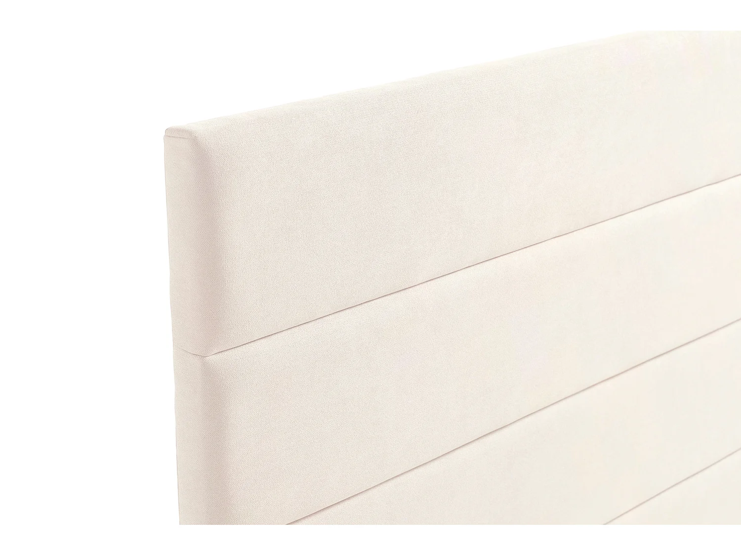 Cabeceira Estofada GENOVA Aqualine 170x120x8 cm - BEGE - Moonia