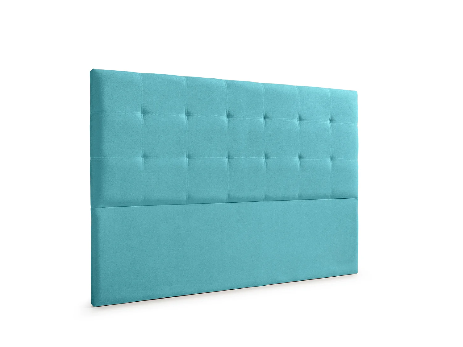 Cabeceira Estofada ASTORIA Aqualine 145x120x8 cm - TURQUESA - Moonia