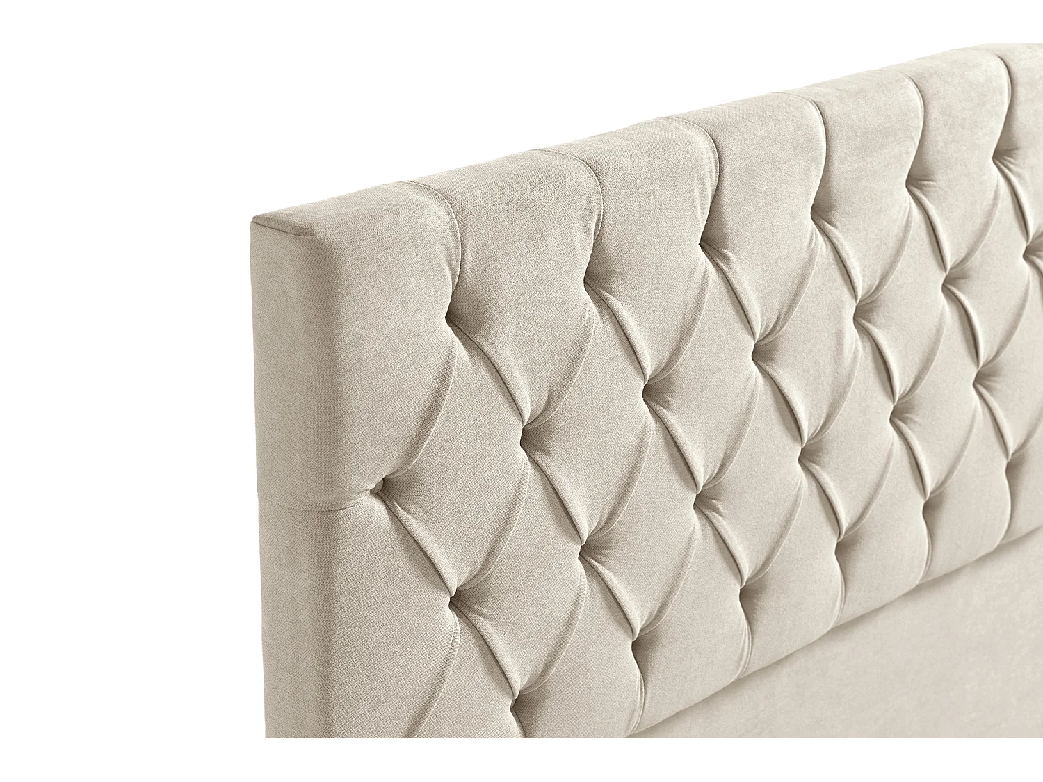 Cabecero Tapizado CAPRI Acualine 220x120x12 cm - Moonia