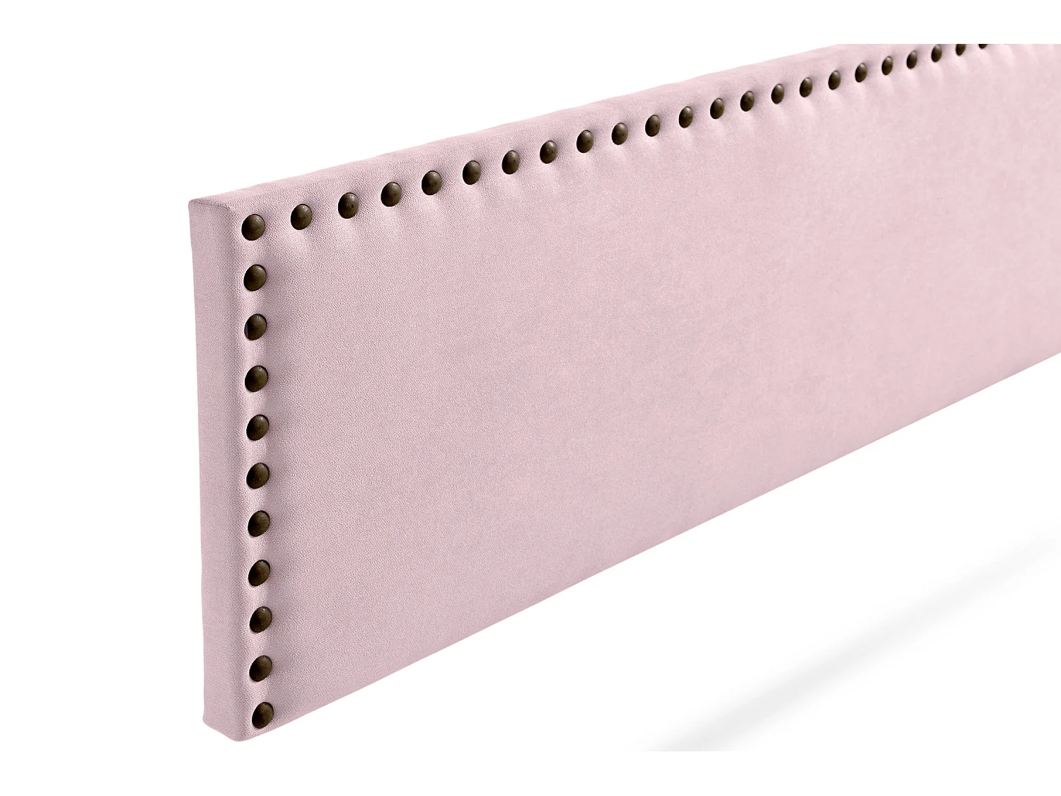 Hoofddeel Bekleed MODENA Acualine 115x55x8 cm - Lichtroze - Moonia